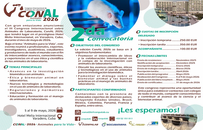 Convocatoria CONAL 2026
